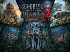 leikur Schoolboy and Granny 2: Survival in the Forest