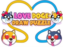 leikur Love Doge: Draw Puzzle