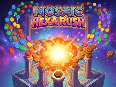 leikur Mosaic Hexa Rush