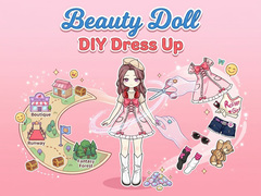 leikur Beauty Doll DIY Dress Up