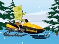 leikur Spongebob Snowmobile