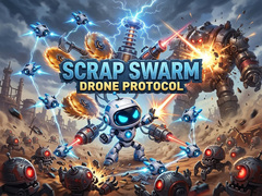 leikur Scrap Swarm: Drone Protocol