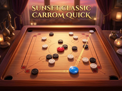 leikur Sunset Classic Carrom Quick