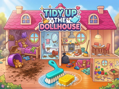 leikur Tidy Up the Dollhouse