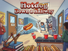 leikur Hotdog Down a Hallway