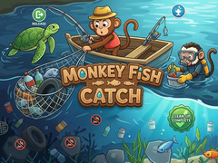 leikur Monkey Fish Catch