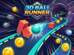 leikur 3D Ball Runner