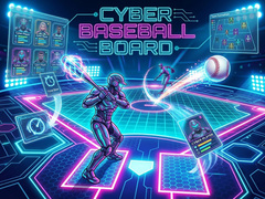 leikur Cyber Baseball Board
