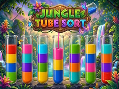 leikur Jungle Tube Sort