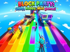 leikur Block Party: Obby, Robby, Mini games!
