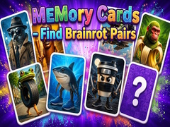 leikur MEMory Cards - Find Brainrot Pairs