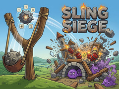 leikur Sling Siege