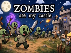 leikur Zombies ate my Castle