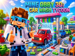 leikur Mine Obby 3D: Car Wash Tycoon