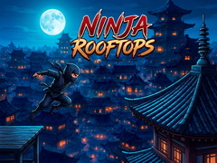 leikur Ninja Rooftops