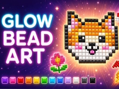 leikur Glow Bead Art