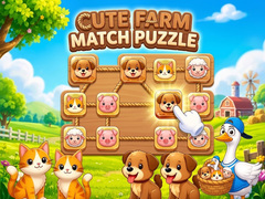 leikur Cute Farm Match Puzzle