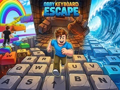leikur Obby Keyboard Escape