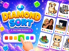 leikur Diamond Sort: Picture Puzzle