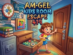 leikur Amgel Kids Room Escape 419