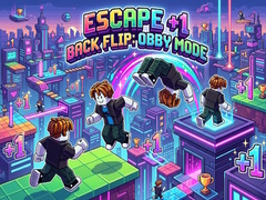 leikur Escape +1 Back Flip: Obby Mode