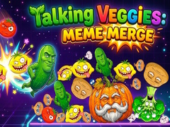 leikur Talking Veggies: Meme Merge