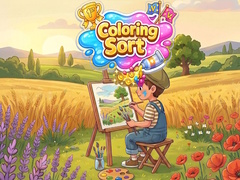 leikur Coloring Sort