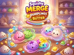 leikur Squishy Merge: Dumplings and Butter