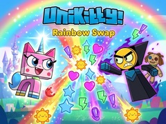 leikur Unikitty Rainbow Swap