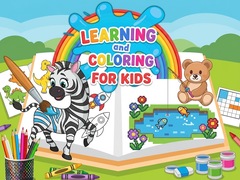 leikur Learning and Coloring For Kids
