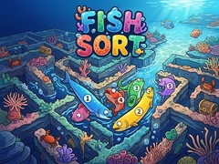 leikur Fish Sort