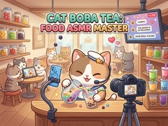 leikur Cat Boba Tea: Food ASMR Master