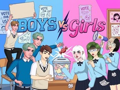 leikur Boys vs Girls