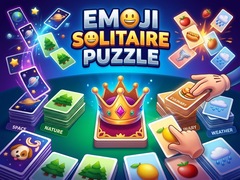 leikur Emoji Solitaire Puzzle