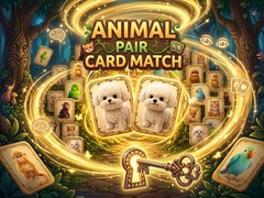 leikur Animal Pair Card Match