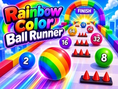 leikur Rainbow Color Ball Runner