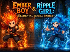 leikur Ember Boy & Ripple Girl 