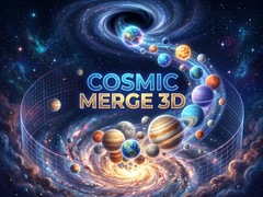 leikur Cosmic Merge 3D