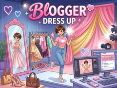 leikur Blogger Dress Up