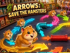 leikur Arrows: Save the Hamsters