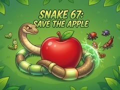leikur Snake 67 Save the Apple