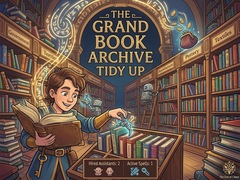 leikur The Grand Book Archive: Tidy Up