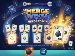 leikur Merge Royal: Merge to Win