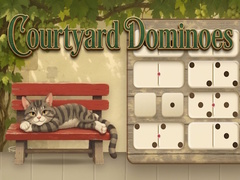 leikur Courtyard Dominoes
