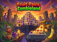 leikur Fruit Pairs Zombieland