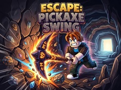 leikur Escape: Pickaxe Swing