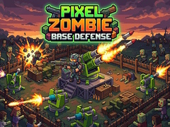 leikur Pixel Zombie Base Defense