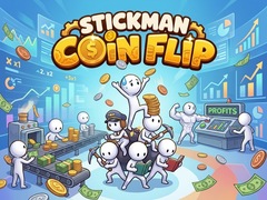 leikur Stickman Coin Flip