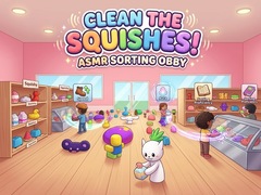 leikur Clean the Squishes! ASMR Sorting Obby