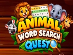leikur Animal Word Search Quest